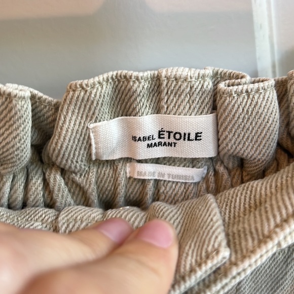 Isabel Marant Etoile Teresa Short in Natural, Size 36 (4) - Picture 11 of 13